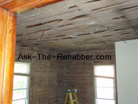 Plaster and Lath removal
