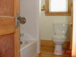 old bathroom remodel
