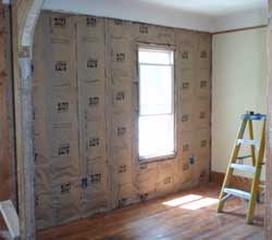 R-13 wall insulation